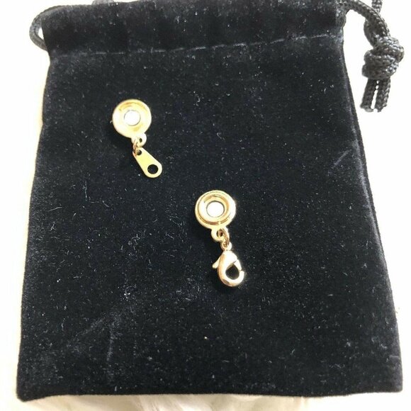 NEW Metal Jewelry Clasp Extender Set of (4) Pewter Yellow Gold Rose Gold Black - Picture 6 of 7